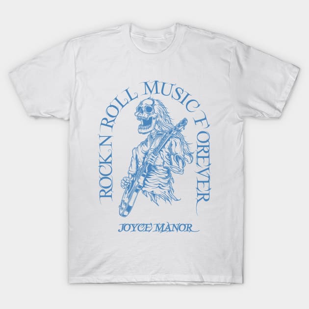Joyce Manor /// Skeleton Rock N Roll T-Shirt by Stroke Line